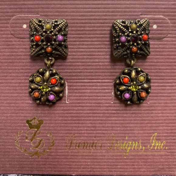 Premier Designs Jewelry Premier Designs Tapestry Earrings Poshmark